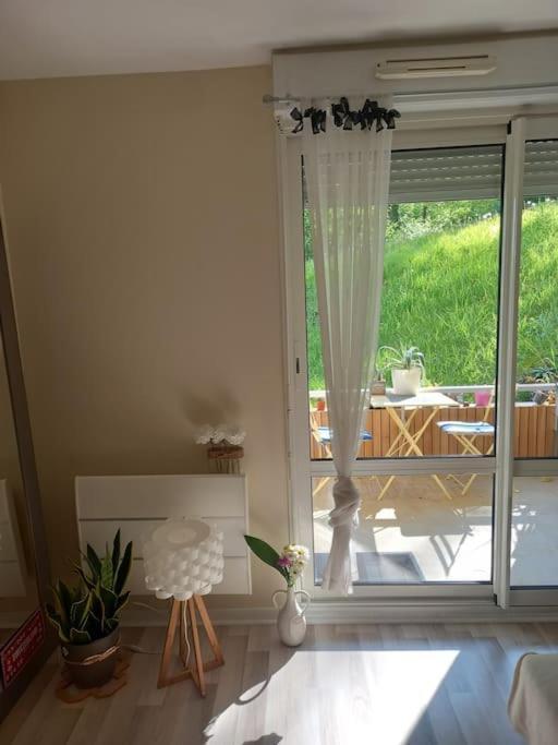 Le Doubs Cosy Apartment เบอซองซง ภายนอก รูปภาพ