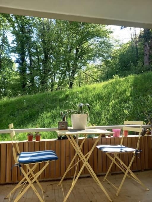 Le Doubs Cosy Apartment เบอซองซง ภายนอก รูปภาพ